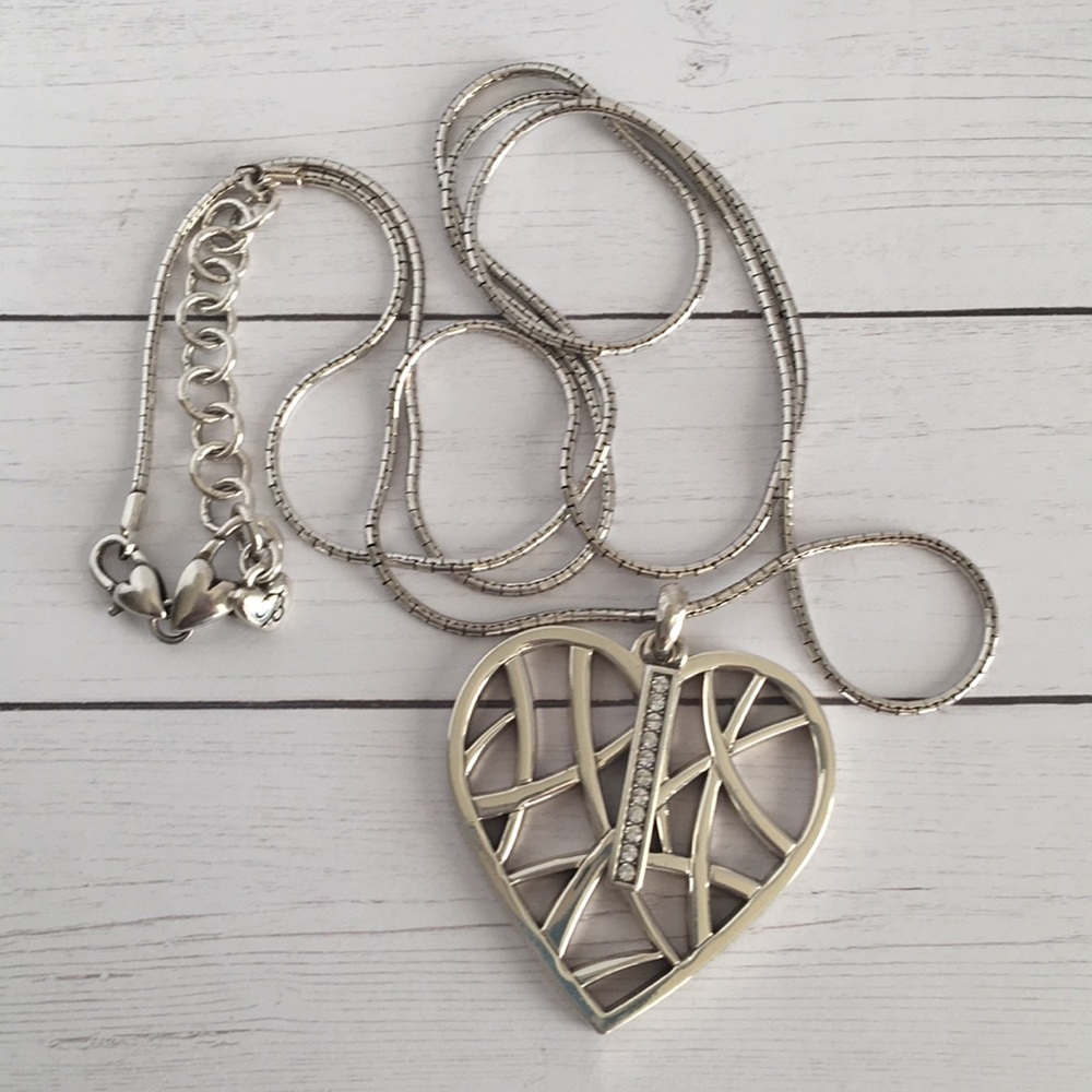 Brighton Retired Meridian Zenith Convertible Heart Necklace